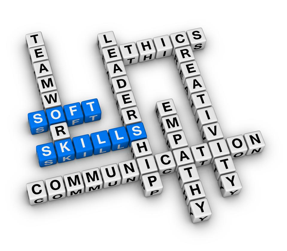 Personal Soft Skills Concept Word Cloud.